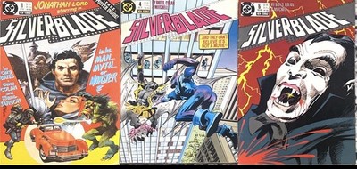Silverblade #1, #4, & # 6 (DC Comics 1987)