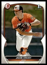 2023 Bowman Draft Jacob Cravey Rookie Baltimore Orioles #BD-189