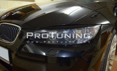 Eyebrows / Headlight covers trims/ mask for BMW 3er e92 / e93 EYELIDS