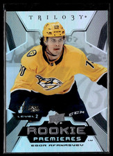 2023-24 Upper Deck Trilogy Rookie Premieres Level 2 #180 Egor Afanasyev /699 RC