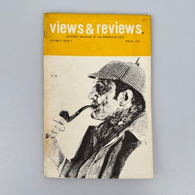 Views & Reviews Quarterly Magazine Spring 1973 Volume 4 Issue 3 Vintage