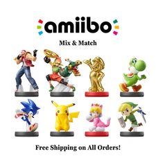 Amiibo Super Smash Bros., Super Mario, & More! - Mix & Match - You Pick