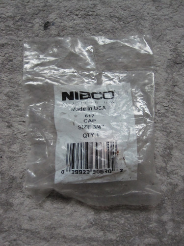 Nibco 617 3/4 Tube Cap 3/4" Copper