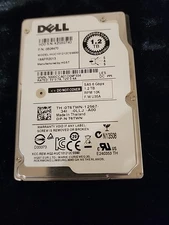 Dell HUC101212CSS600 0B28470 1.2TB 2.5" 6Gb/s 10K RPM SAS Hard Drive DP Tested.