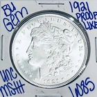 1921 BU UNCIRCULATED MORGAN SILVER DOLLAR AUTHENTIC U.S. MINT FREE SHIPPING 6085