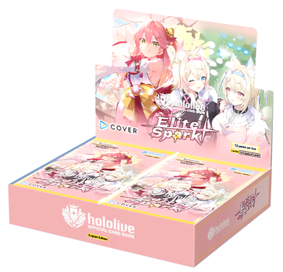 Hololive OCG English Set 03 Elite Spark Booster Box Display Sealed