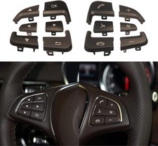 Car Steering Wheel Control Button Cover for Mercedes Benz A B GLA CLA GLS GLE...