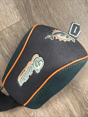Housse De Putter Blade Miami Dolphins - CMC Design, Couleur Sarcelle/orange/blanc