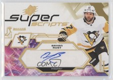 2023-24 SPx Superscripts Gold 12/25 Bryan Rust #SS-BR Auto 1zm