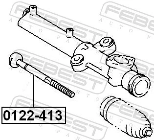 INNER TIE ROD 0122-423 FOR LEXUS TOYOTA ESTIMA/PREVIA NADIA CARINA/Sportswagon - Image 3 of 4