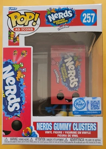 Funko Pop Ad Icons Nerds Gummy Clusters #257 Exclusive NEW IN BOX