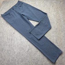 Travis Mathew 5-Pocket Golf Pants Men 36 x 33 Blue Performance Tapered