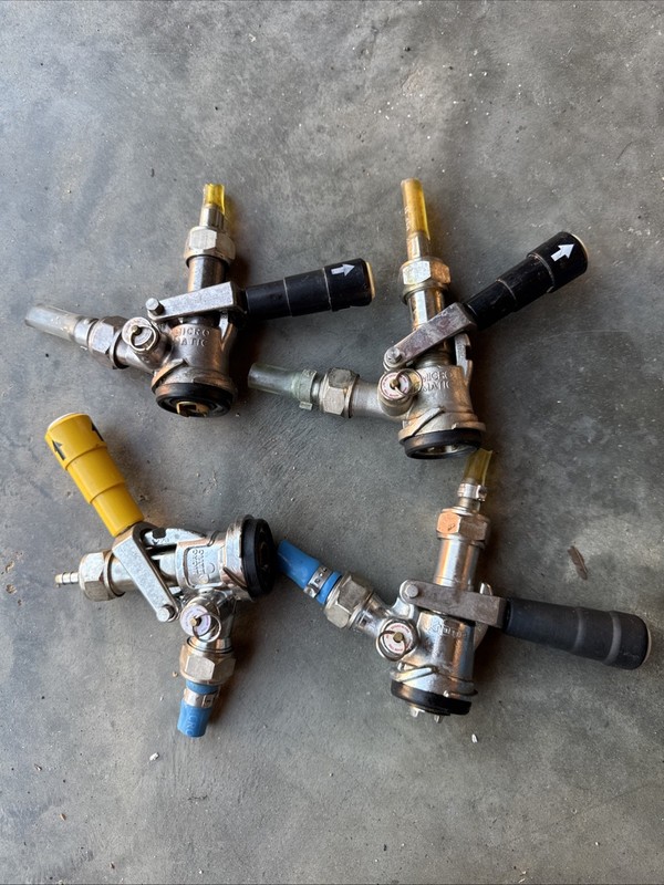 3 Micro Matic SK 184.03 Coupler Beer Keg Ale Tap, Bass MicroMatic Party 1x Kreme