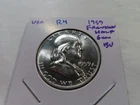 R4 USA 1959 Silver Franklin Half Dollar Gem BU