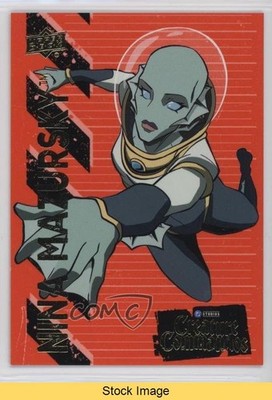 2025 Upper Deck DC Creature Commandos Red Neon Nina Mazursky #18 READ 0b3