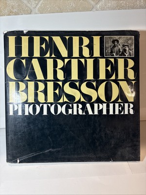 Henri Cartier-Bresson: Photographer by Henri Cartier-Bresson (1992, Hardcover)