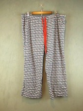 Vineyard Vines Pajama Pants Mens XL Navy Holiday Santa Whale Print Cotton Lounge