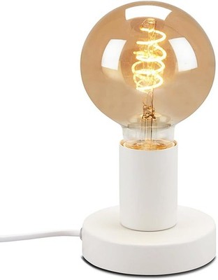 Industrial Table Lamp Base, E26 E27 Lamp Base without Shade, Mini Short Desk Lam