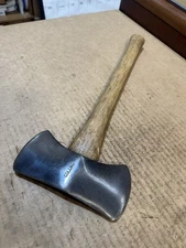 Vintage Collins Saddle Cruiser Double Bit Axe Hatchet 1lb 7oz (p20)