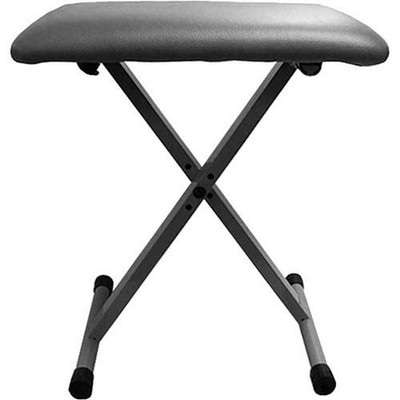 Casio ARBENCH X-Style Adjustable Padded Folding Keyboard Bench, Black