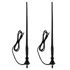 2X Antenne Radio Bateau Marine AM/FM Universel Flexible Marine Dipôle pour5519