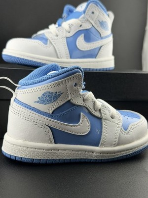 Toddler's Jordan 1 Mid SE White/Legend Blue (DZ3931 114) size 6c