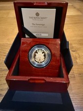2025 King Charles III Shield Gold Proof Sovereign | Royal Mint Box & COA