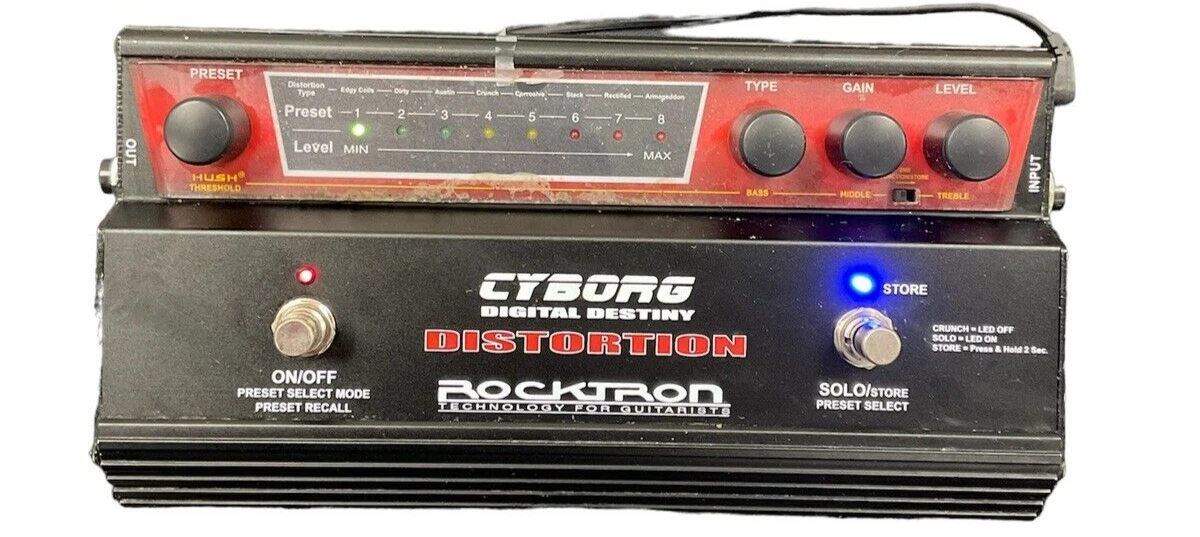 絶版品 ROCKTRON サイボーグ・デジタル ディスティニー・ディストーション Rocktron Cyborg Distrortion