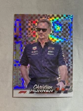 2024 Topps Paddock Pass F1 X-Fractor Christian Horner #72 Oracle Red Bull