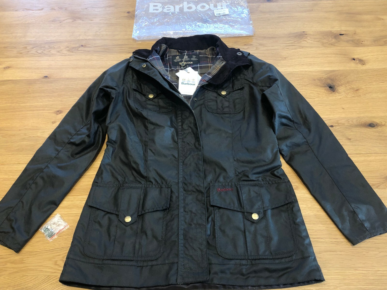 barbour defence wax ladies jacket