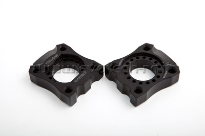 EVOTECH Paar Endmaße Spanner Axial Chain Block BMW S 1000 XR 2015 Schwarz