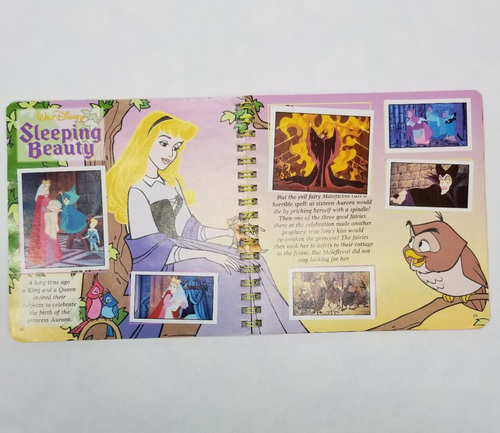 Panini Disney Princess Storybook Sticker Album Book Snow White Cinderella Aurora - Picture 13 of 14