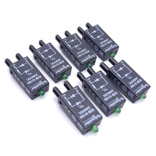 Lot of 7 Schneider Electric RZM031BN Relay Protection Module 24-60VDC, For RSZ - Picture 1 of 6