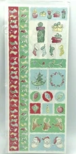 Creative Memories NLA Jumbo Great Length Stickers, Holiday Glow Scrapbooking