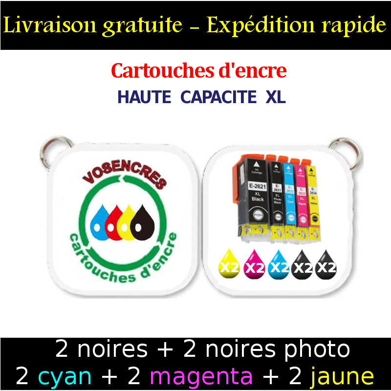 Cartouches pour XP-710 contre le blocage des têtes d'impression jet d'encre
