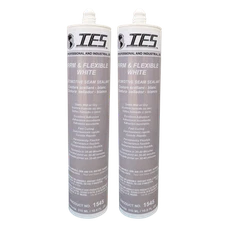 IES 1545 Firm & Flexible,Seam Sealer, off-White. 10.5 Fl Oz Cartridge, Two- Pack