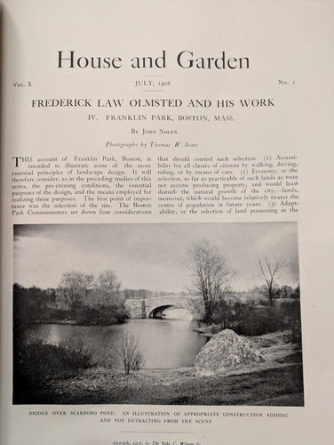 Antique House & Garden Magazines, 1905-1906, Lot of 4 - Picture 7 of 10