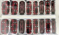 Color Nail Polish Strips 14ct. NL307. (Halloween) READ DESCRIPTION BELOW