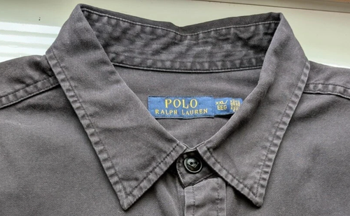 Polo Ralph Lauren NY Boxing Club Gloves Patch Sportsman Aztec Shirt Jacket 2XL - Picture 6 of 16