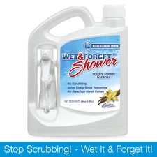 Weekly Shower Cleaner No Scrub Spray Safe All Surfaces Vanilla Scent 64 Fl Oz US