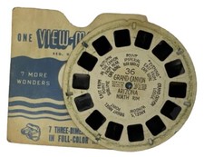 Vtg Sawyers View Master Grand Canyon Arizona North Rim 36 Reel USA