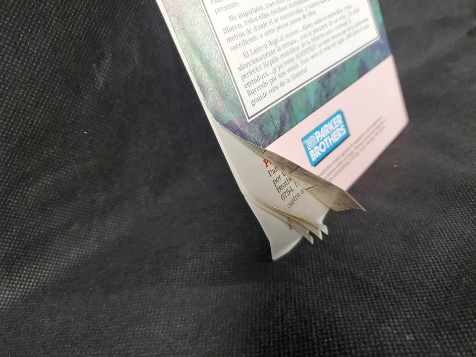 Clue The Great Museum Caper 西班牙说明棋盘游戏替换部件 ** — 第 4/4 张图片