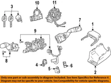 Used Ignition Switch fits: 2018 Toyota Camry A25AFKS engine conventional ignitio