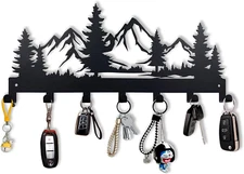 Metal Key Holder, Wall Mounted Key Hooks, Key Holder for Wall, Key Organizer Rac