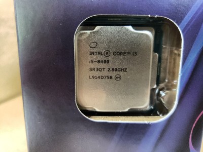 Intel Core i5-8400 (2.80 GHz, 6 Cores, LGA 1151) - SR3QT for sale