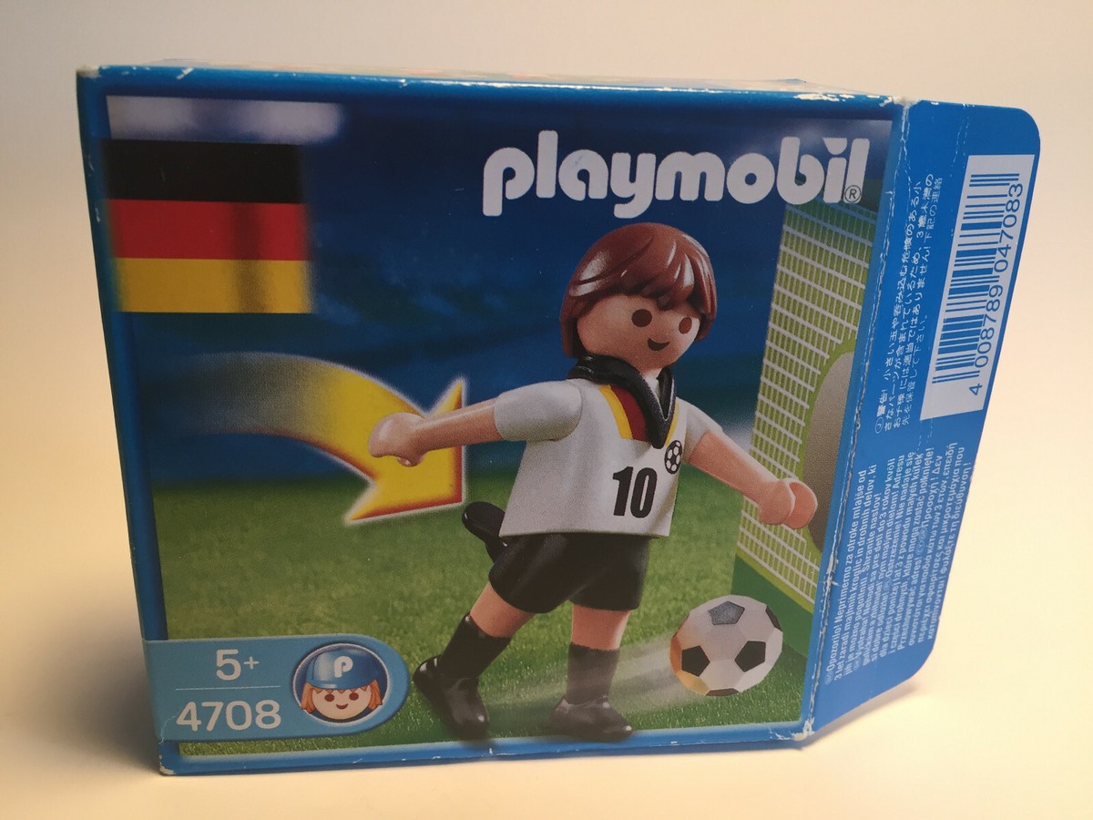 Playmobil set 4708 Soccer Player Germany complete with box - Main Image
