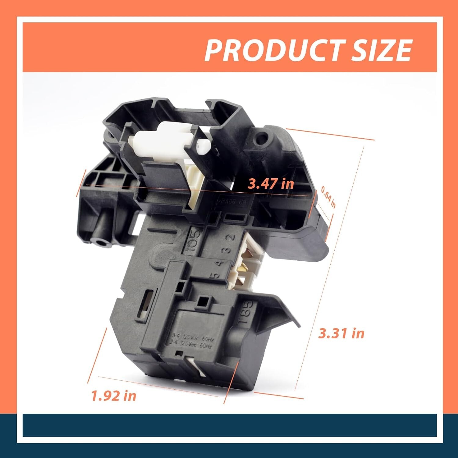 Washer Lid Lock Switch - Compatible with GE Washers - Easy Installation