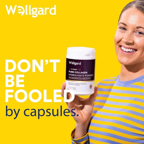 Collagen Powder, Gold Standard Bovine Collagen Peptides Powder by Wellgard - Picture 6 of 11