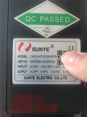 SUNYE new original SUNYE inverter CM530 1 5KW380V Please inquire before  shooting