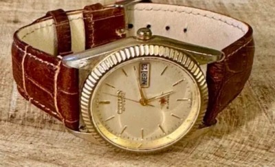 VINTAGE CITIZEN 1976 21JEWELS AUTO Ref:-4-R02092 D/D ORIGINAL HERREN UHR - GRATIS PO